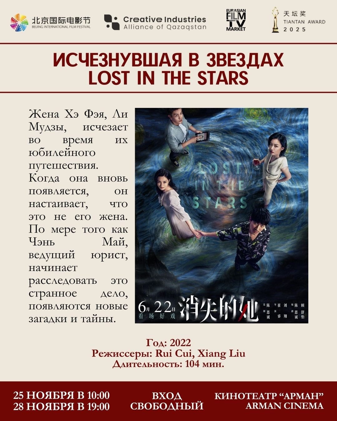 THE TIANTAN AWARD PANORAMA: CHINESE FILM EVENT — фото 4